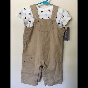 Cherokee Infant overall set